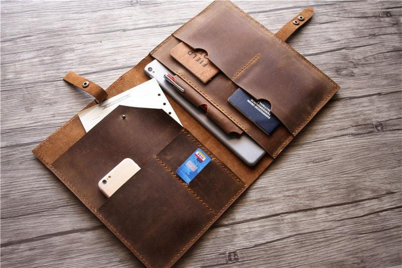 4pcs Leather Macbook Pro 16 Sleeve Case