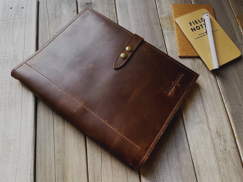 Personalized Refillable Leather Journal Binder – A4, A5, B5 Sizes