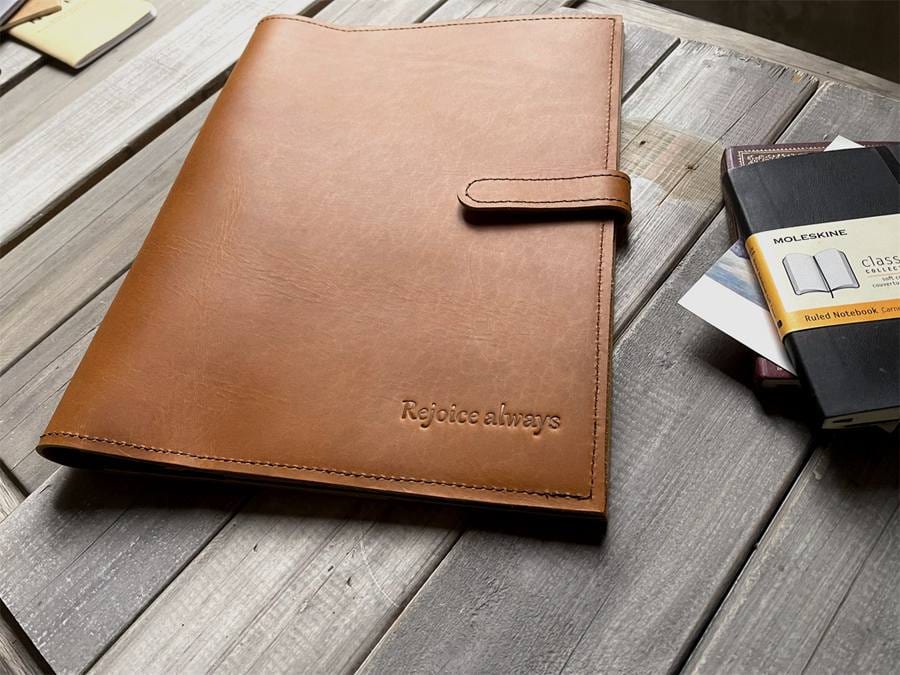 Personalized Leather MacBook Pro M2/M3 Max Sleeve – 13/14/16 Inch Handmade Case